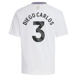 aston villa adidas away shirt 2024-25 – kids with diego carlos 3 printing Collection - Aston Villa Fan Shop Official Gear