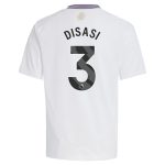 aston villa adidas away shirt 2024-25 – kids with disasi 3 printing Collection - Aston Villa Fan Shop Official Gear