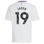 aston villa adidas away shirt 2024-25 – kids with jaden 19 printing Collection - Aston Villa Fan Shop Official Gear