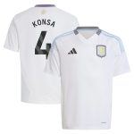 aston villa adidas away shirt 2024-25 – kids with konsa 4 printing Collection - Aston Villa Fan Shop Official Gear