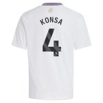 aston villa adidas away shirt 2024-25 – kids with konsa 4 printing Collection - Aston Villa Fan Shop Official Gear