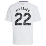 aston villa adidas away shirt 2024-25 – kids with maatsen 22 printing Collection - Aston Villa Fan Shop Official Gear