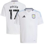 aston villa adidas away shirt 2024-25 – kids with malen 17 printing Collection - Aston Villa Fan Shop Official Gear