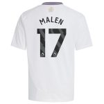 aston villa adidas away shirt 2024-25 – kids with malen 17 printing Collection - Aston Villa Fan Shop Official Gear