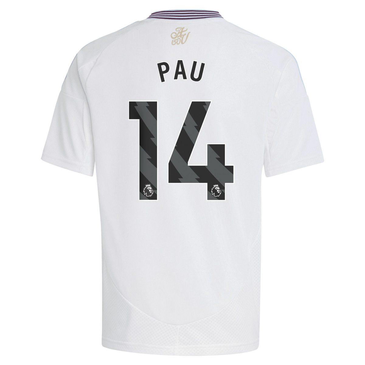 aston villa adidas away shirt 2024-25 – kids with pau 14 printing Collection - Aston Villa Fan Shop Official Gear