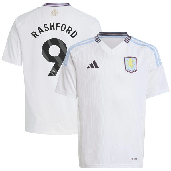 aston villa adidas away shirt 2024-25 – kids with rashford 9 printing Collection - Aston Villa Fan Shop Official Gear
