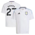 aston villa adidas away shirt 2024-25 – kids with rogers 27 printing Collection - Aston Villa Fan Shop Official Gear