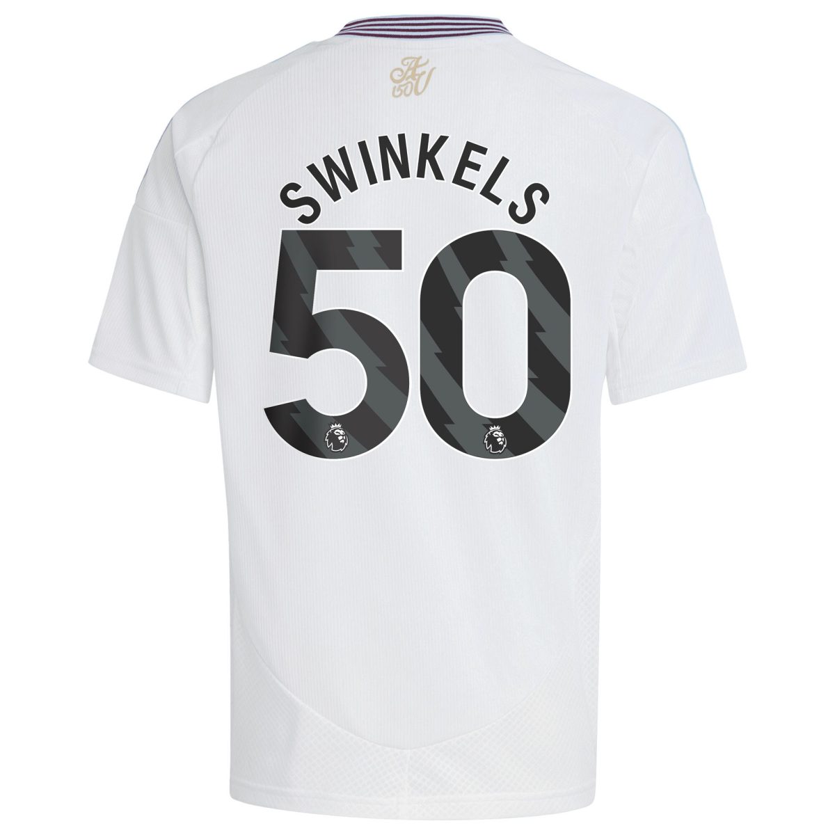 aston villa adidas away shirt 2024-25 – kids with swinkels 50 printing Collection - Aston Villa Fan Shop Official Gear