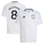 aston villa adidas away shirt 2024-25 – kids with tielemans 8 printing Collection - Aston Villa Fan Shop Official Gear