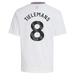 aston villa adidas away shirt 2024-25 – kids with tielemans 8 printing Collection - Aston Villa Fan Shop Official Gear