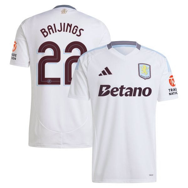aston villa adidas away shirt 2024-25 with baijings 22 cup printing Collection - Aston Villa Fan Shop Official Gear