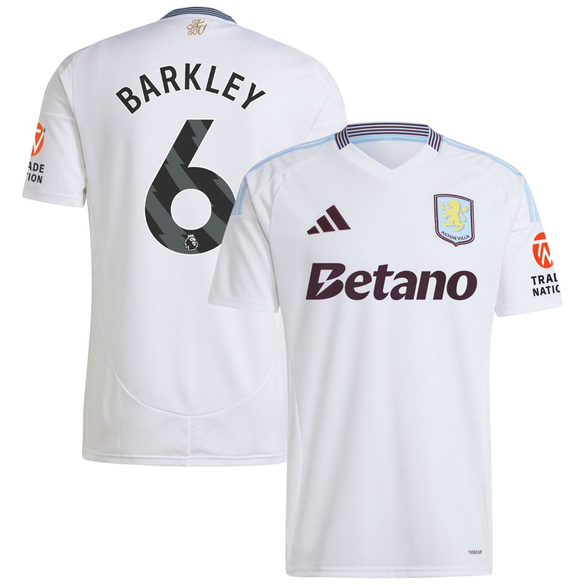 aston villa adidas away shirt 2024-25 with barkley 6 printing Collection - Aston Villa Fan Shop Official Gear