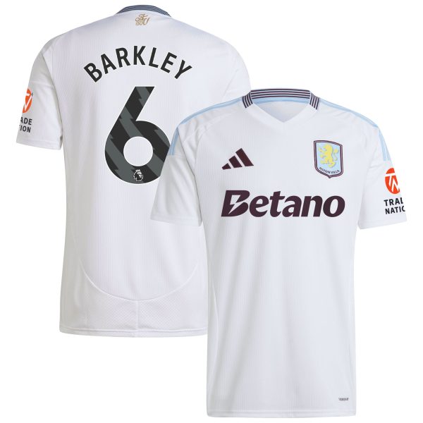 aston villa adidas away shirt 2024-25 with barkley 6 printing Collection - Aston Villa Fan Shop Official Gear