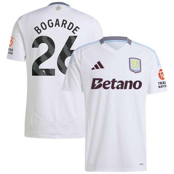 aston villa adidas away shirt 2024-25 with bogarde 26 printing Collection - Aston Villa Fan Shop Official Gear