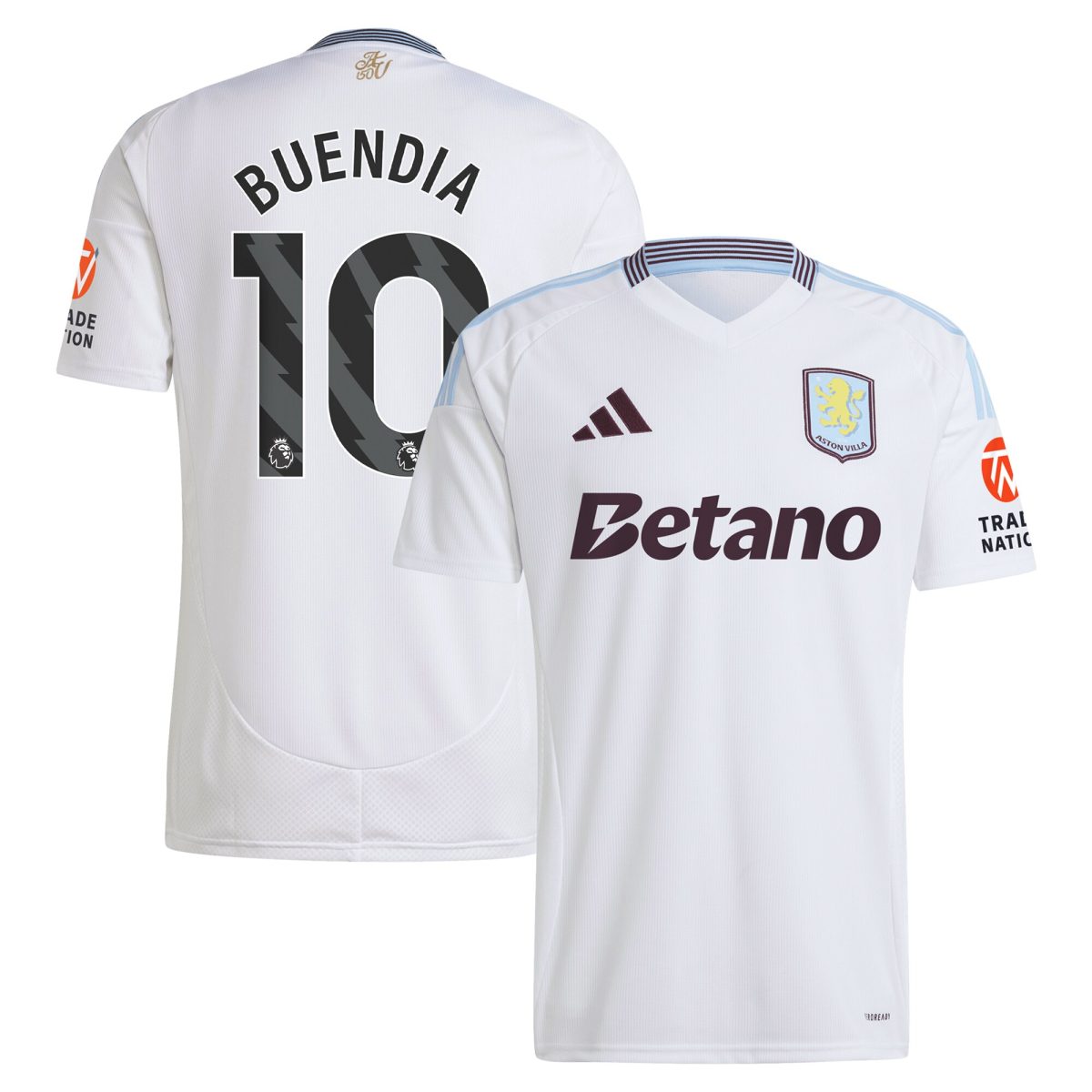 aston villa adidas away shirt 2024-25 with buendia 10 printing Collection - Aston Villa Fan Shop Official Gear