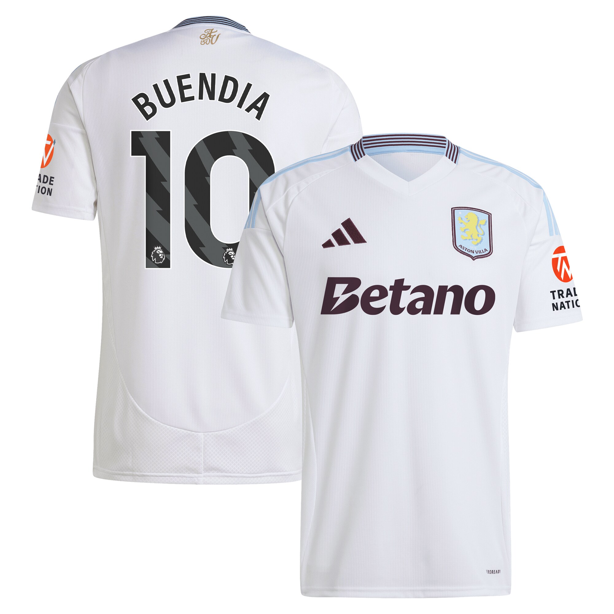 aston villa adidas away shirt 2024-25 with buendia 10 printing Collection - Aston Villa Fan Shop Official Gear