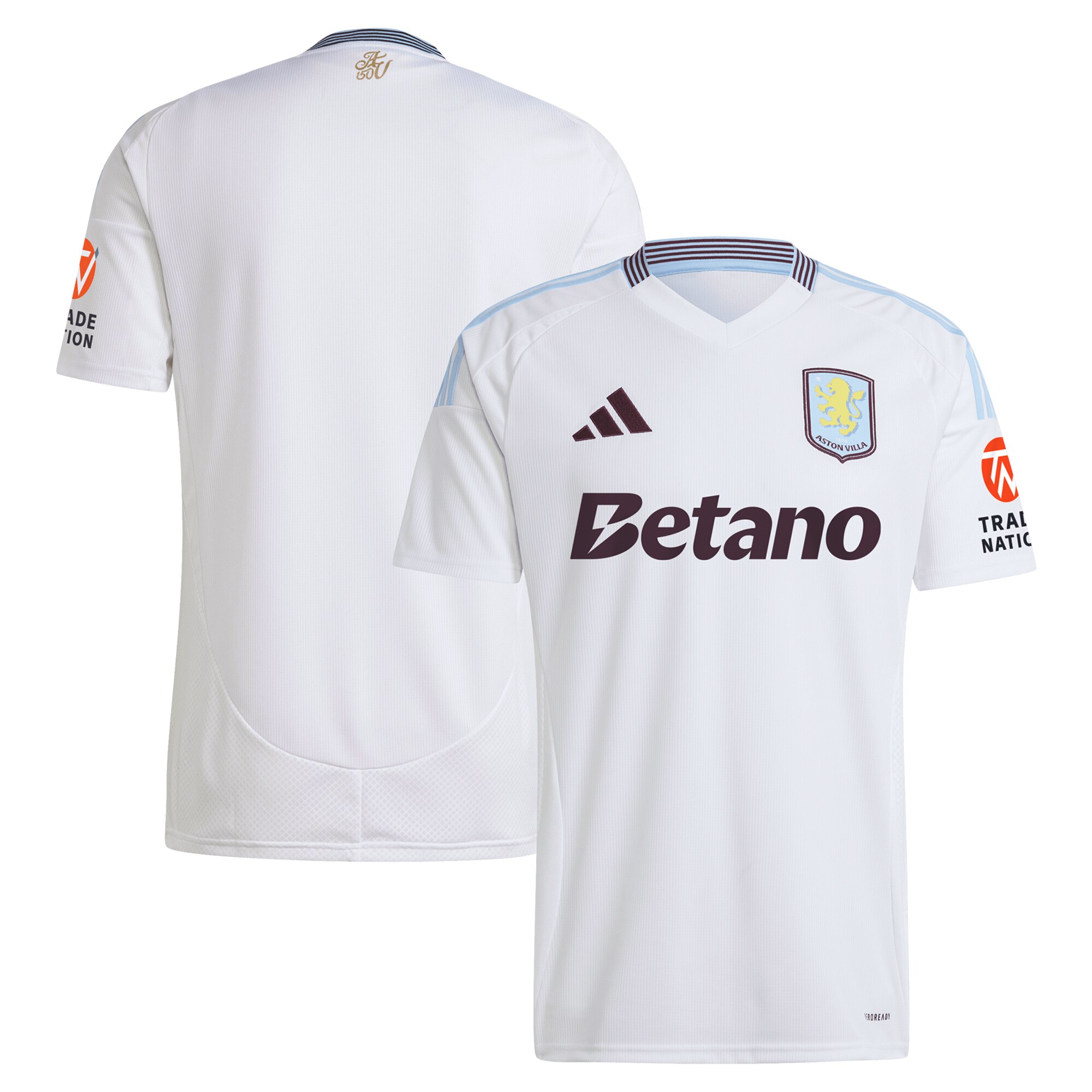 aston villa adidas away shirt 2024-25 with custom printing Collection - Aston Villa Fan Shop Official Gear