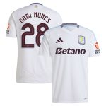 aston villa adidas away shirt 2024-25 with gabi nunes 28 cup printing Collection - Aston Villa Fan Shop Official Gear