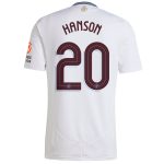 aston villa adidas away shirt 2024-25 with hanson 20 cup printing Collection - Aston Villa Fan Shop Official Gear
