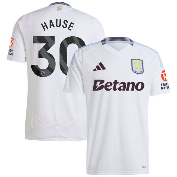 aston villa adidas away shirt 2024-25 with hause 30 printing Collection - Aston Villa Fan Shop Official Gear