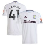aston villa adidas away shirt 2024-25 with j. ramsey 41 printing Collection - Aston Villa Fan Shop Official Gear