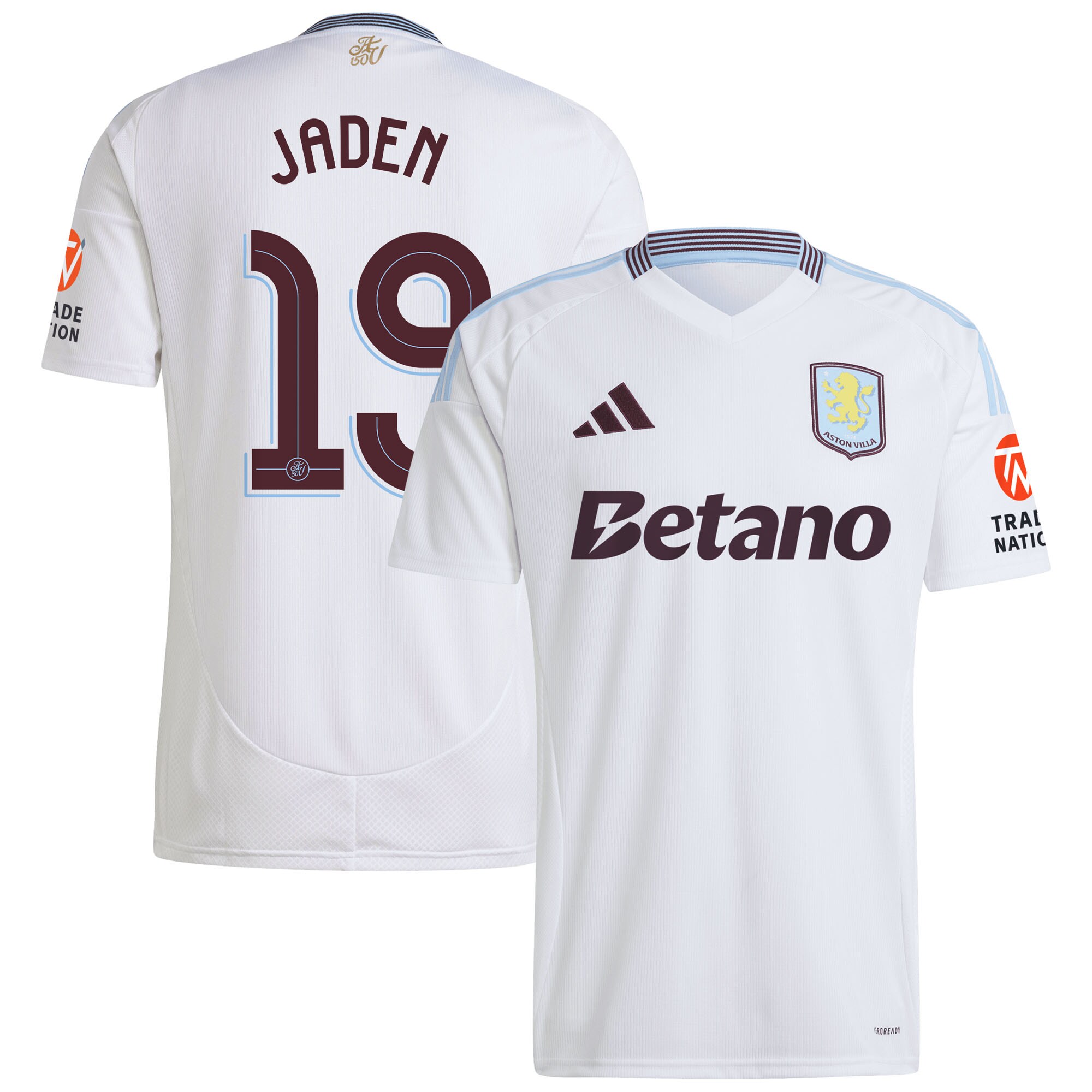 aston villa adidas away shirt 2024-25 with jaden 19 cup printing Collection - Aston Villa Fan Shop Official Gear