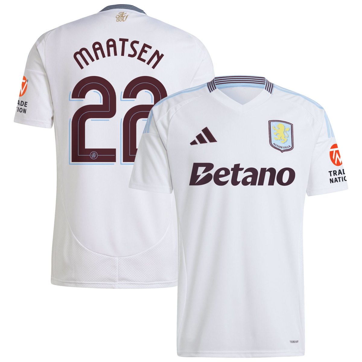 aston villa adidas away shirt 2024-25 with maatsen 22 cup printing Collection - Aston Villa Fan Shop Official Gear