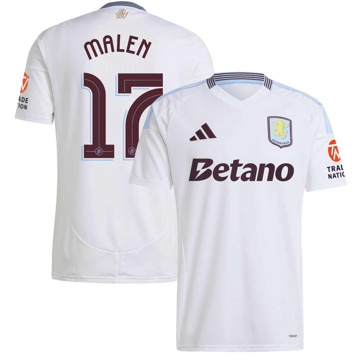 aston villa adidas away shirt 2024-25 with malen 17 cup printing Collection - Aston Villa Fan Shop Official Gear