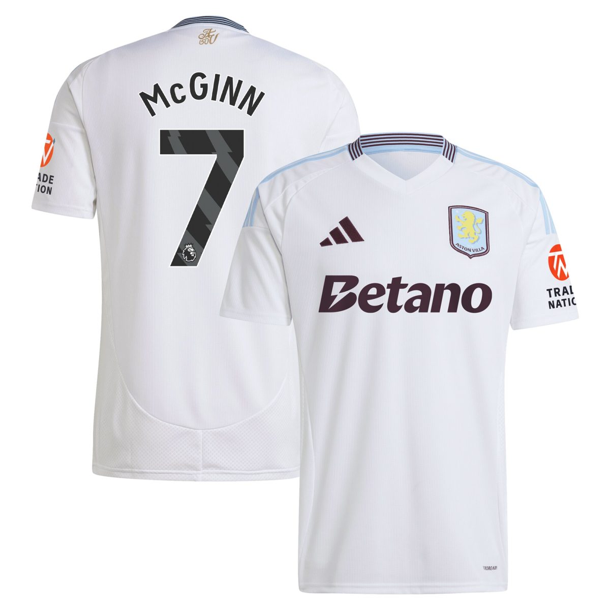 aston villa adidas away shirt 2024-25 with mcginn 7 printing Collection - Aston Villa Fan Shop Official Gear