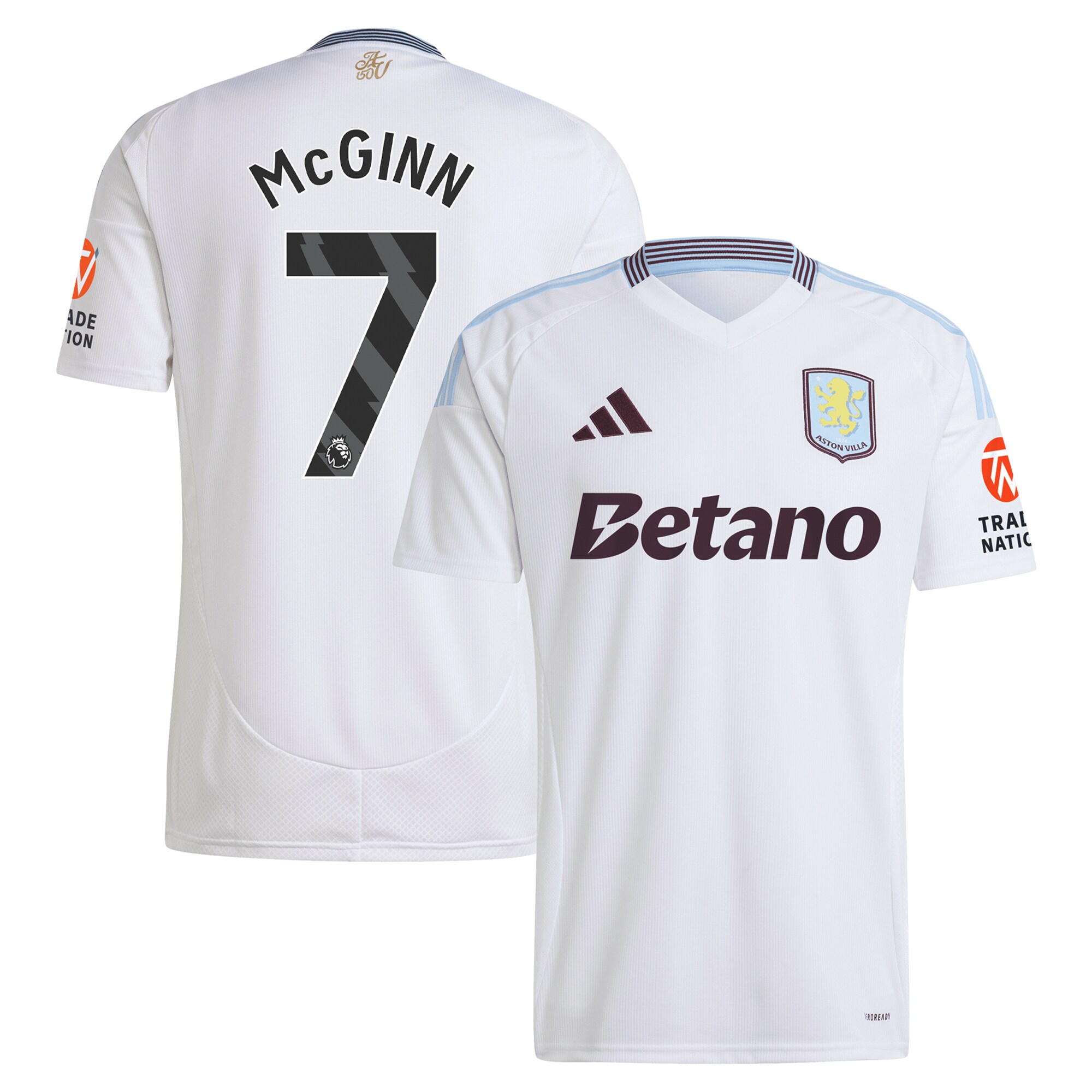 aston villa adidas away shirt 2024-25 with mcginn 7 printing Collection - Aston Villa Fan Shop Official Gear