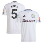 aston villa adidas away shirt 2024-25 with mings 5 printing Collection - Aston Villa Fan Shop Official Gear