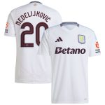 aston villa adidas away shirt 2024-25 with nedeljković 20 cup printing Collection - Aston Villa Fan Shop Official Gear