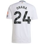 aston villa adidas away shirt 2024-25 with onana 24 printing Collection - Aston Villa Fan Shop Official Gear
