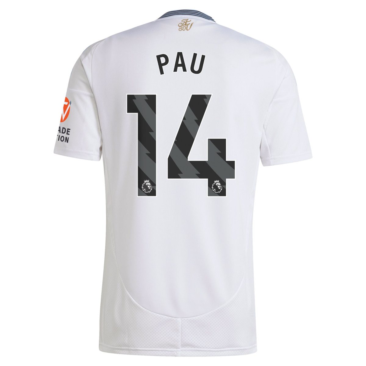 aston villa adidas away shirt 2024-25 with pau 14 printing Collection - Aston Villa Fan Shop Official Gear