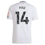 aston villa adidas away shirt 2024-25 with pau 14 printing Collection - Aston Villa Fan Shop Official Gear
