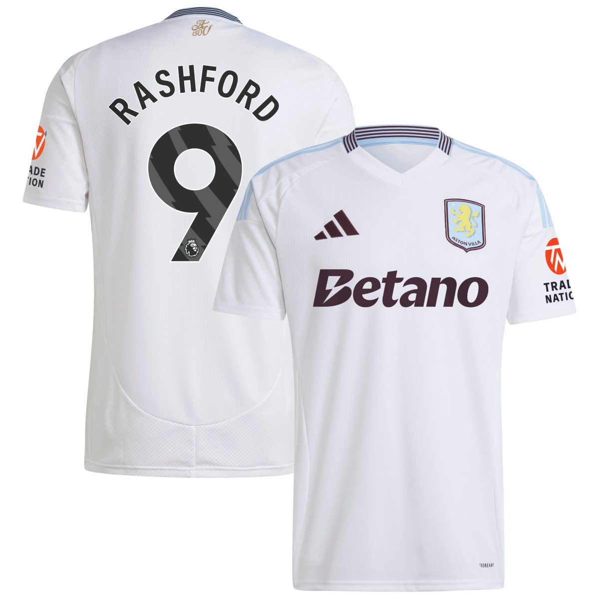 aston villa adidas away shirt 2024-25 with rashford 9 printing Collection - Aston Villa Fan Shop Official Gear