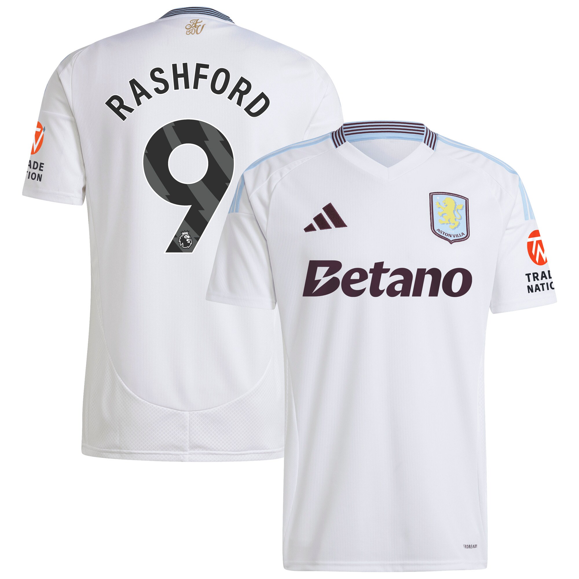 aston villa adidas away shirt 2024-25 with rashford 9 printing Collection - Aston Villa Fan Shop Official Gear
