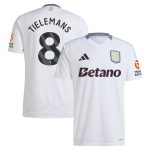 aston villa adidas away shirt 2024-25 with tielemans 8 printing Collection - Aston Villa Fan Shop Official Gear