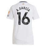 aston villa adidas away shirt 2024-25 – womens with a.garcía 16 printing Collection - Aston Villa Fan Shop Official Gear