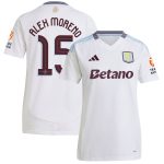 aston villa adidas away shirt 2024-25 – womens with alex moreno 15 cup printing Collection - Aston Villa Fan Shop Official Gear
