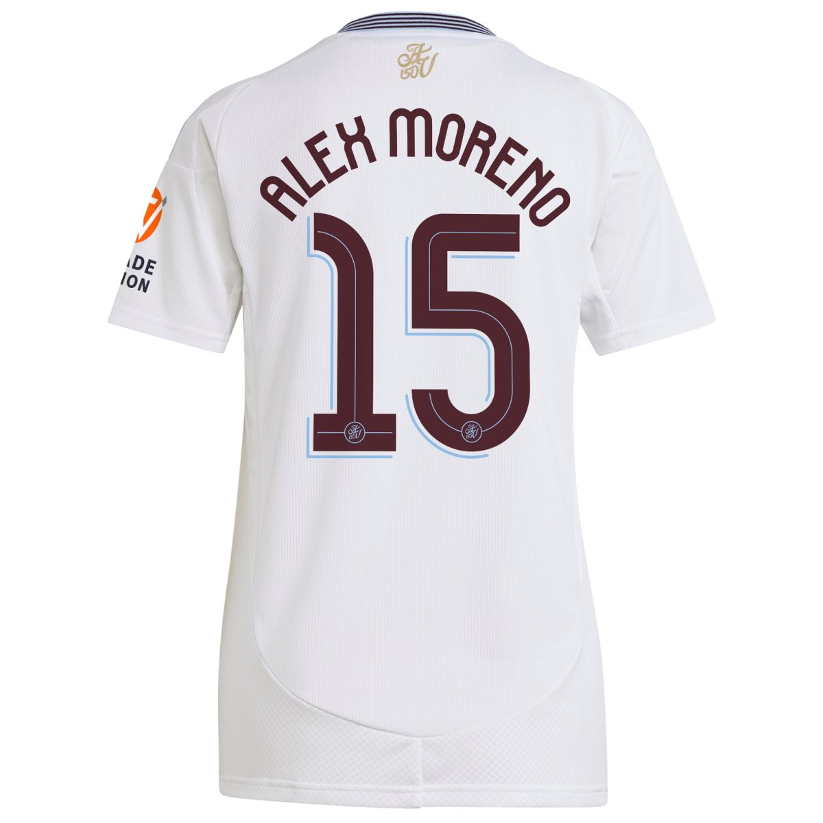 aston villa adidas away shirt 2024-25 – womens with alex moreno 15 cup printing Collection - Aston Villa Fan Shop Official Gear