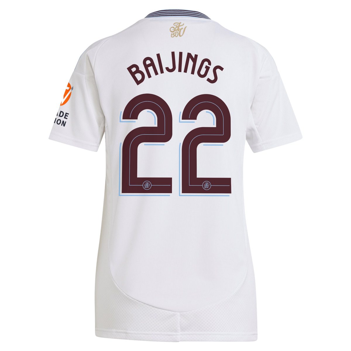 aston villa adidas away shirt 2024-25 – womens with baijings 22 cup printing Collection - Aston Villa Fan Shop Official Gear