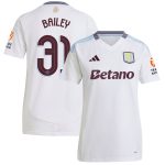 aston villa adidas away shirt 2024-25 – womens with bailey 31 cup printing Collection - Aston Villa Fan Shop Official Gear