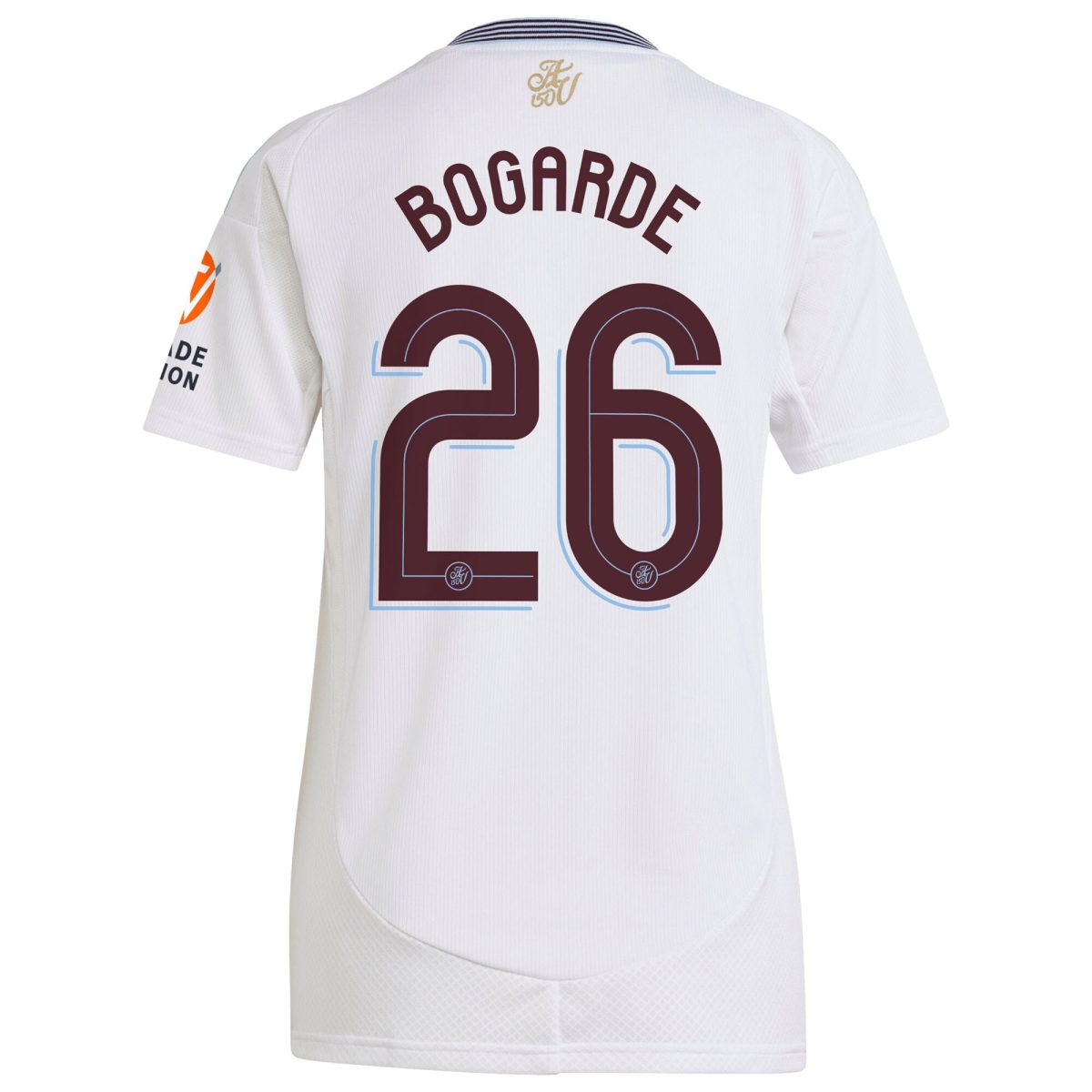 aston villa adidas away shirt 2024-25 – womens with bogarde 26 cup printing Collection - Aston Villa Fan Shop Official Gear