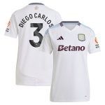 aston villa adidas away shirt 2024-25 – womens with diego carlos 3 printing Collection - Aston Villa Fan Shop Official Gear