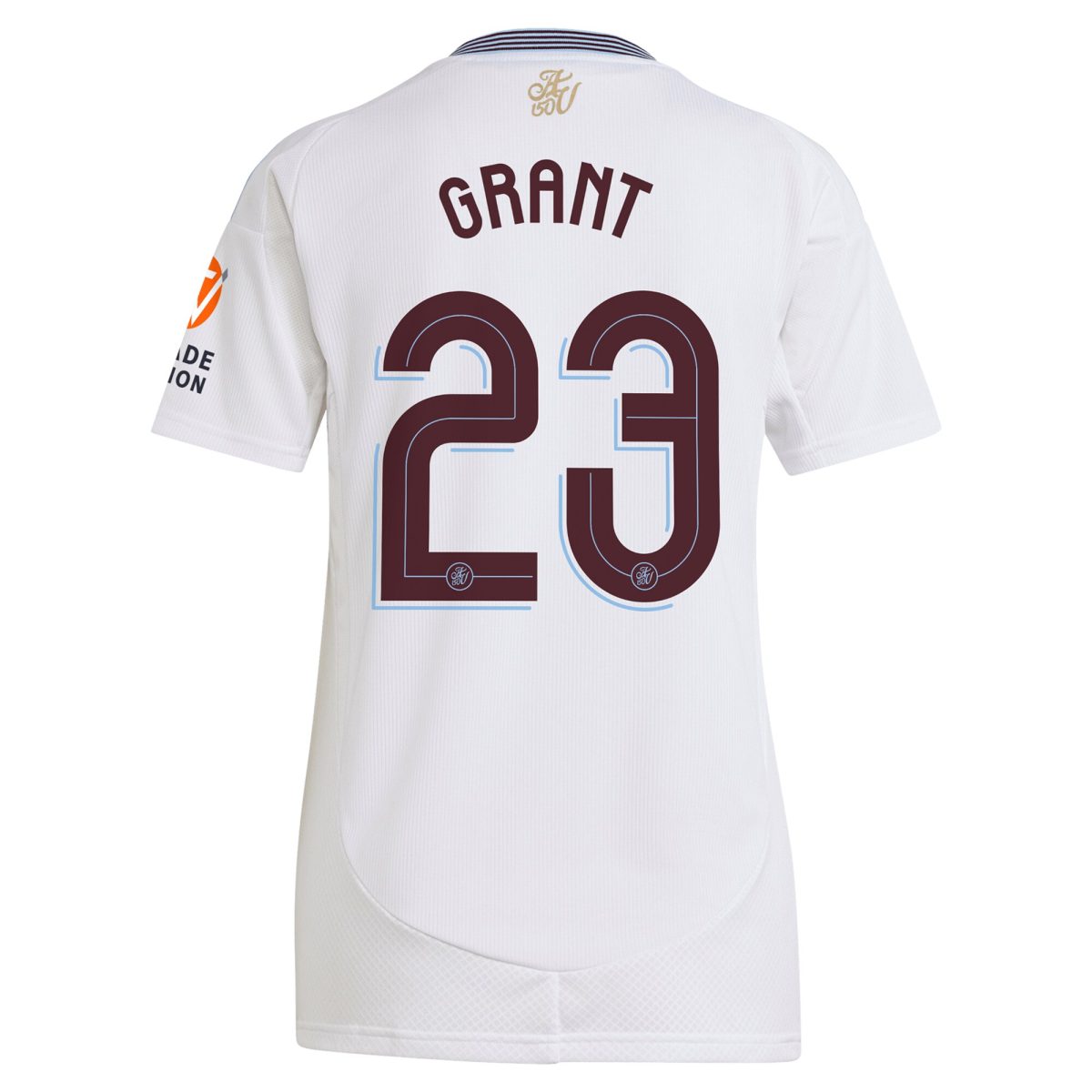 aston villa adidas away shirt 2024-25 – womens with grant 23 cup printing Collection - Aston Villa Fan Shop Official Gear