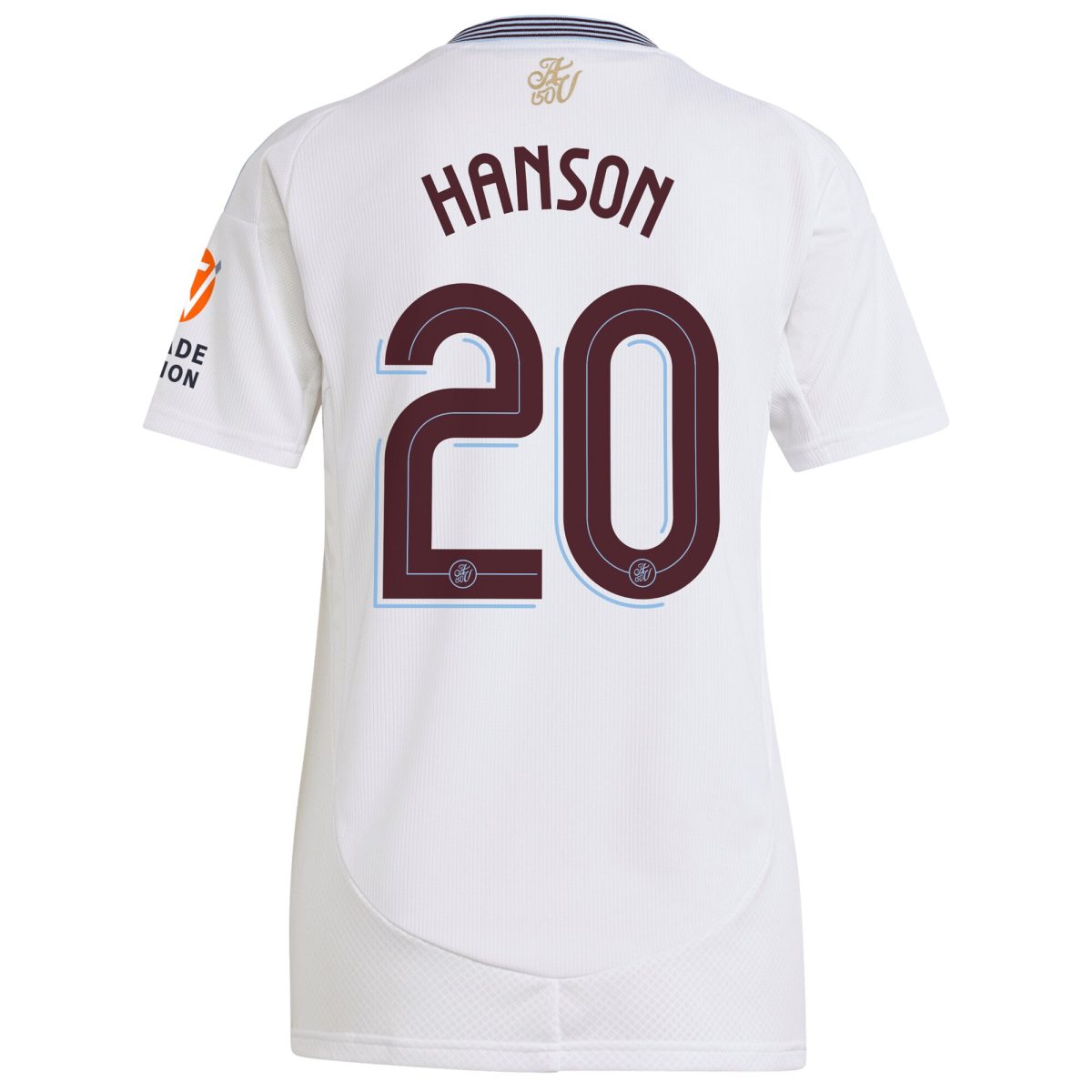aston villa adidas away shirt 2024-25 – womens with hanson 20 cup printing Collection - Aston Villa Fan Shop Official Gear