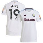 aston villa adidas away shirt 2024-25 – womens with jaden 19 printing Collection - Aston Villa Fan Shop Official Gear