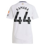 aston villa adidas away shirt 2024-25 – womens with kamara 44 printing Collection - Aston Villa Fan Shop Official Gear