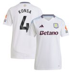 aston villa adidas away shirt 2024-25 – womens with konsa 4 printing Collection - Aston Villa Fan Shop Official Gear